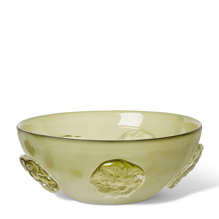 Rafiki Bowl - Green, 13cm (H)