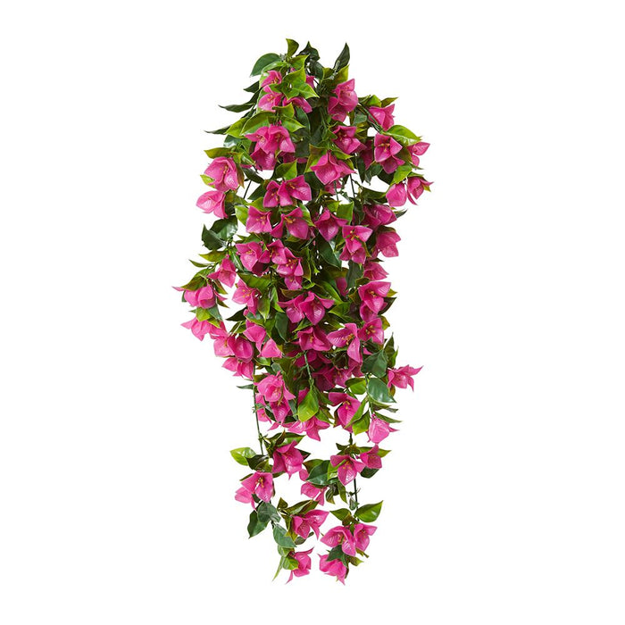 Bougainvillea (Outdoor) Hangin Pack of 10 - Hot Pink, 92cm (H)