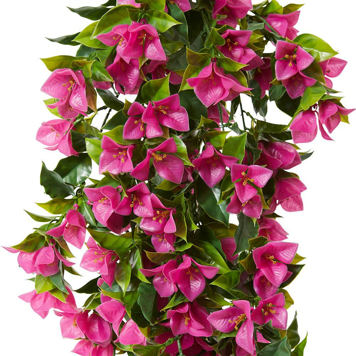 Bougainvillea (Outdoor) Hangin Pack of 10 - Hot Pink, 92cm (H)