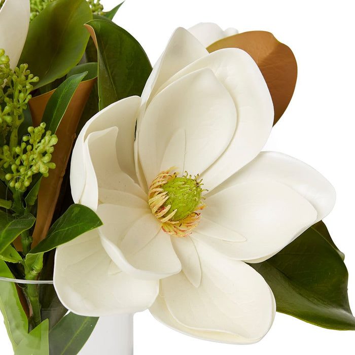 Magnolia Mix - White/Clear, 35cm (H)