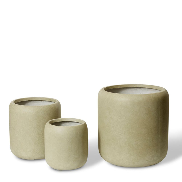 Saheed Fibrestone Planter S3 - Green