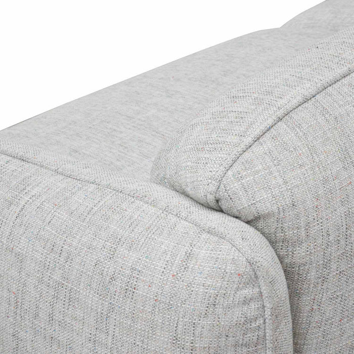 CLC920-IG - 3 Seater Sofa - Light spec grey fabric