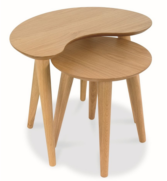 CCF693N-VN Nest of Side Tables - Natural