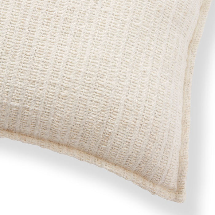 Makena 60x40 Cushion - Ivory, 40cm (H)