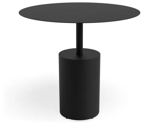 Karo Side Table - Black, Wood, 45cm W