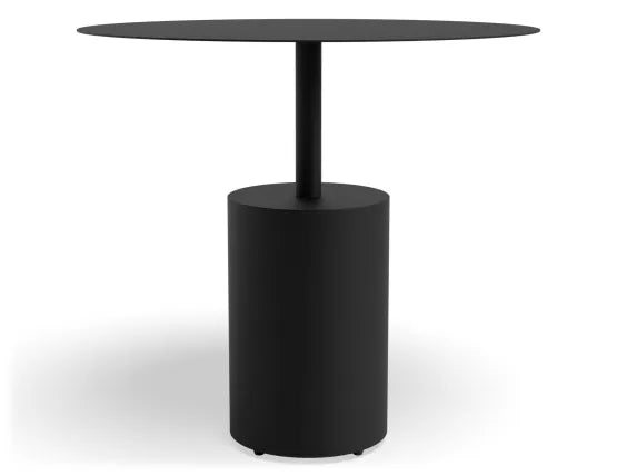 Karo Side Table - Black, Wood, 45cm W