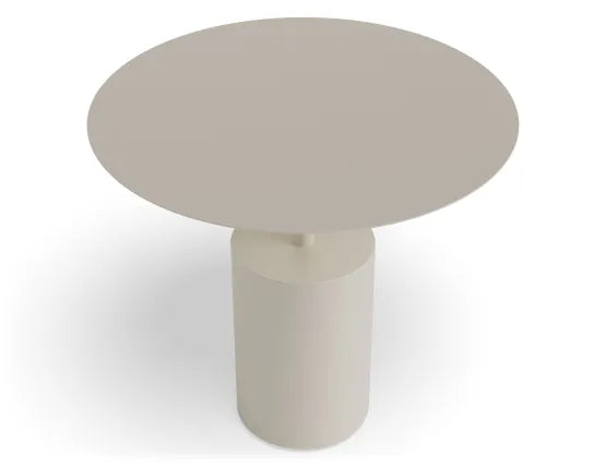 Karo Side Table - Putty, Boucle, 45cm W