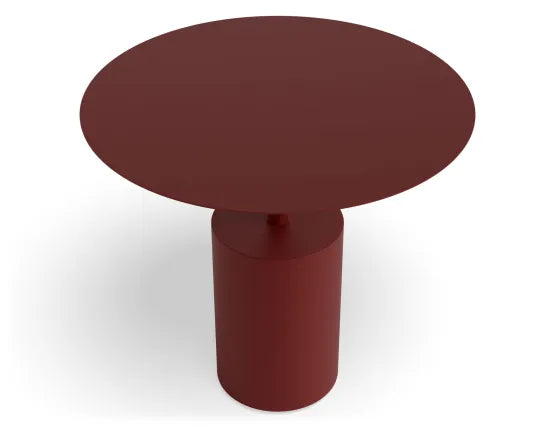 Karo Side Table - Berry Blush, Wood, 45cm W