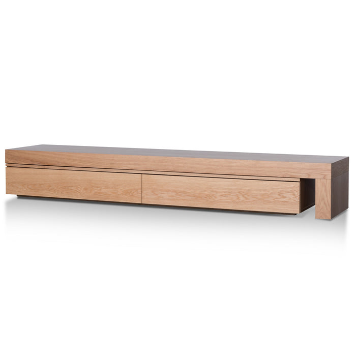 CTV6200-CN Extendable TV Entertainment Unit - Natural Oak