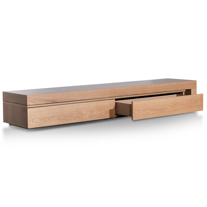 CTV6200-CN Extendable TV Entertainment Unit - Natural Oak