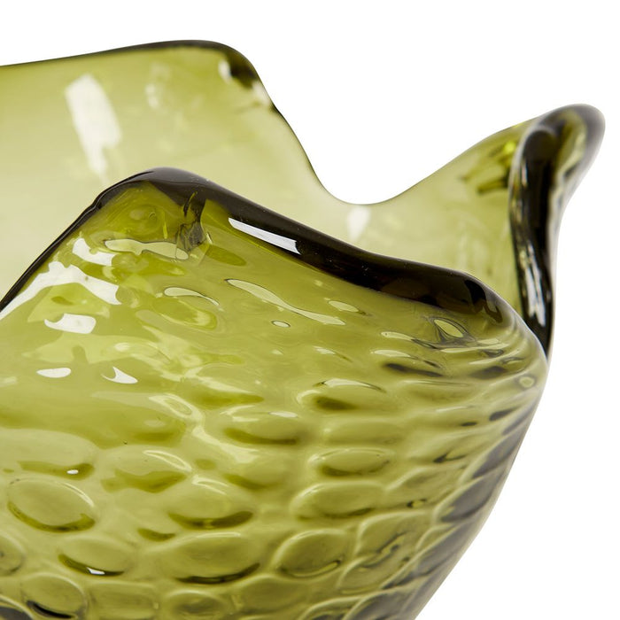 Lashay Tall Bowl - Green, 22cm (H)