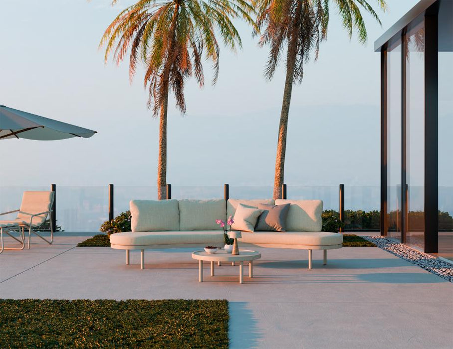 Aluna Sofa Open Ends - Latte - Outdoor