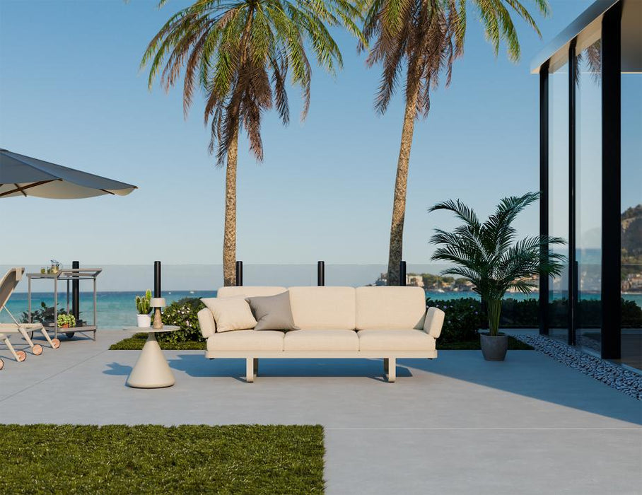 Delmar Config A - Outdoor - Latte - Husk Cushions