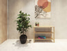 Nordica Small Bookshelf - 2 Tier
