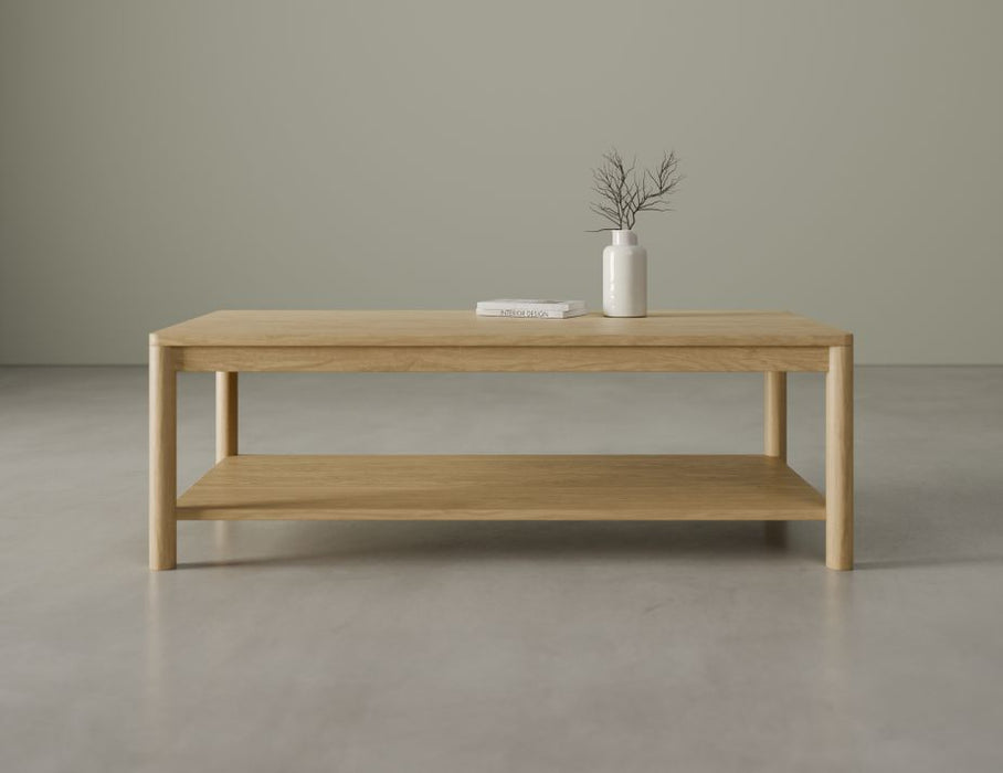 Nordica Coffee Table - Rectangular - 120cm - Solid Oak