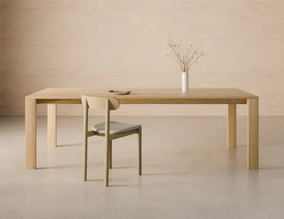 Pier Dining Table - Solid Oak - 240 x 100cm