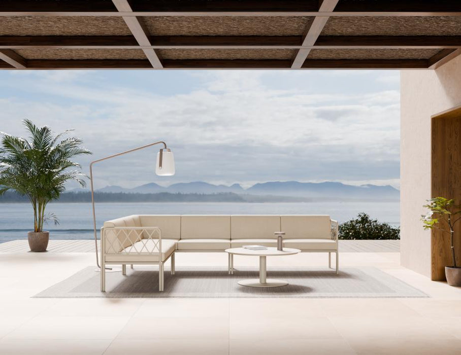 Seville Config C Corner Sofa - Latte - Outdoor