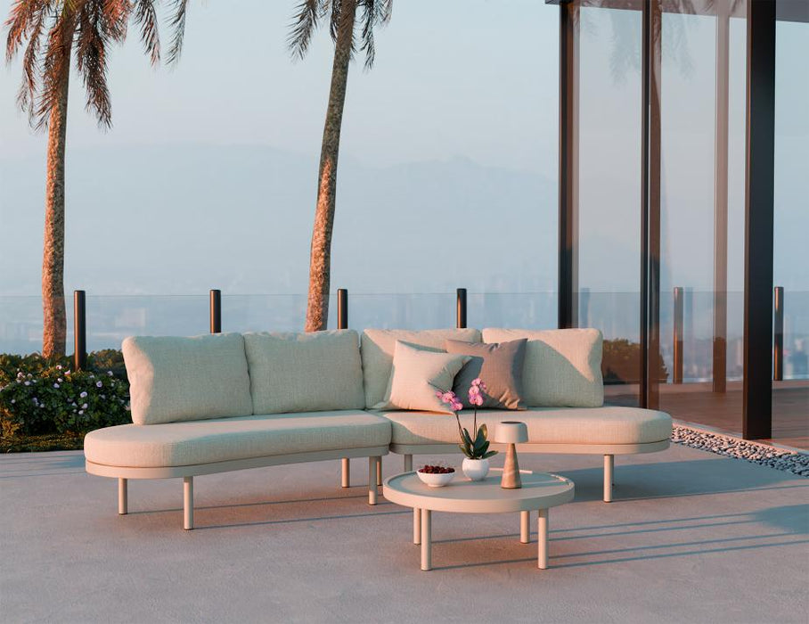 Aluna Sofa Open Ends - Latte - Outdoor