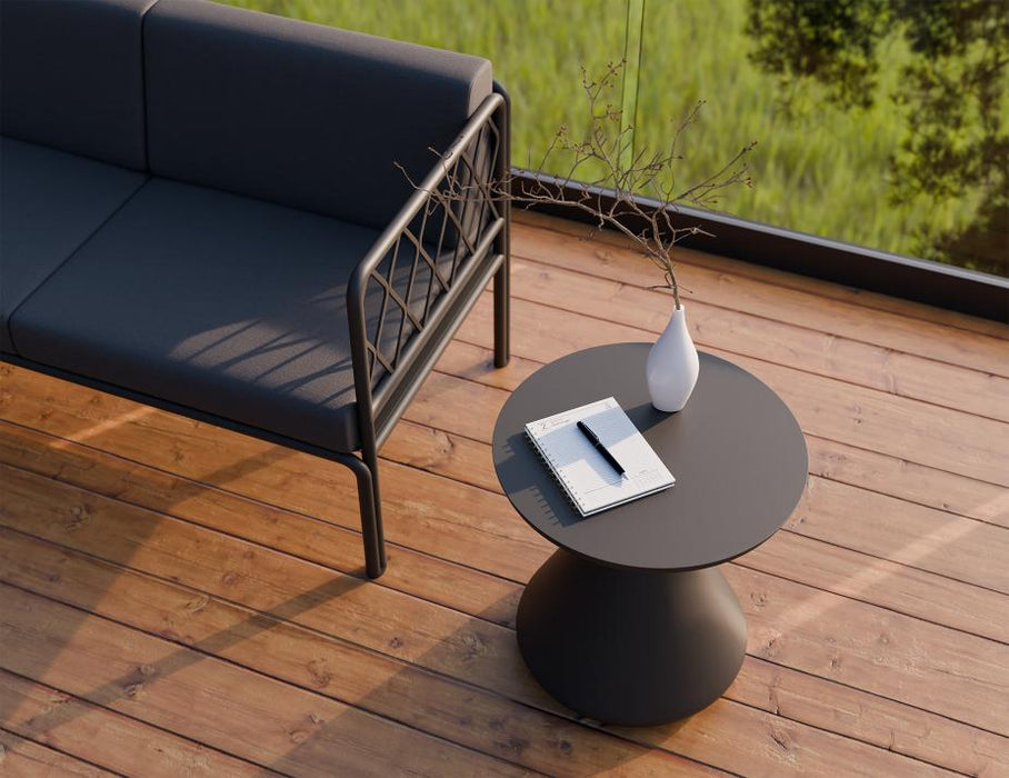 Kora Side Table - Outdoor - Charcoal