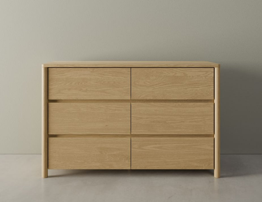 Nordica Chest of Drawers - Solid Oak - 120cm