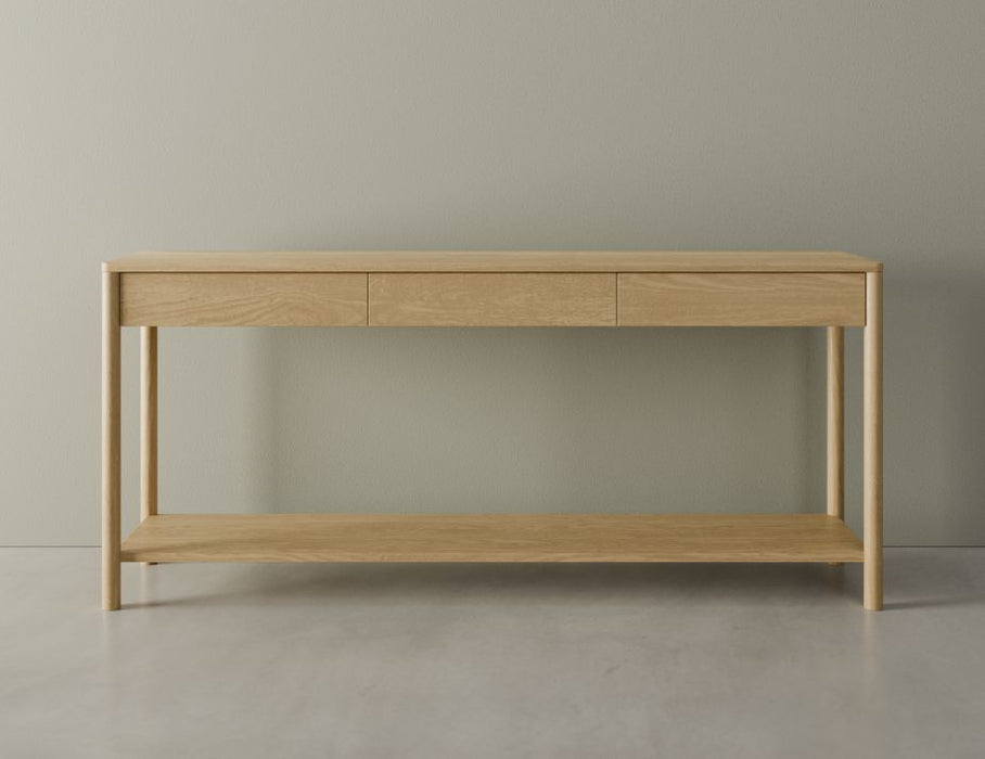 Nordica Console Table - Solid Oak - 172cm