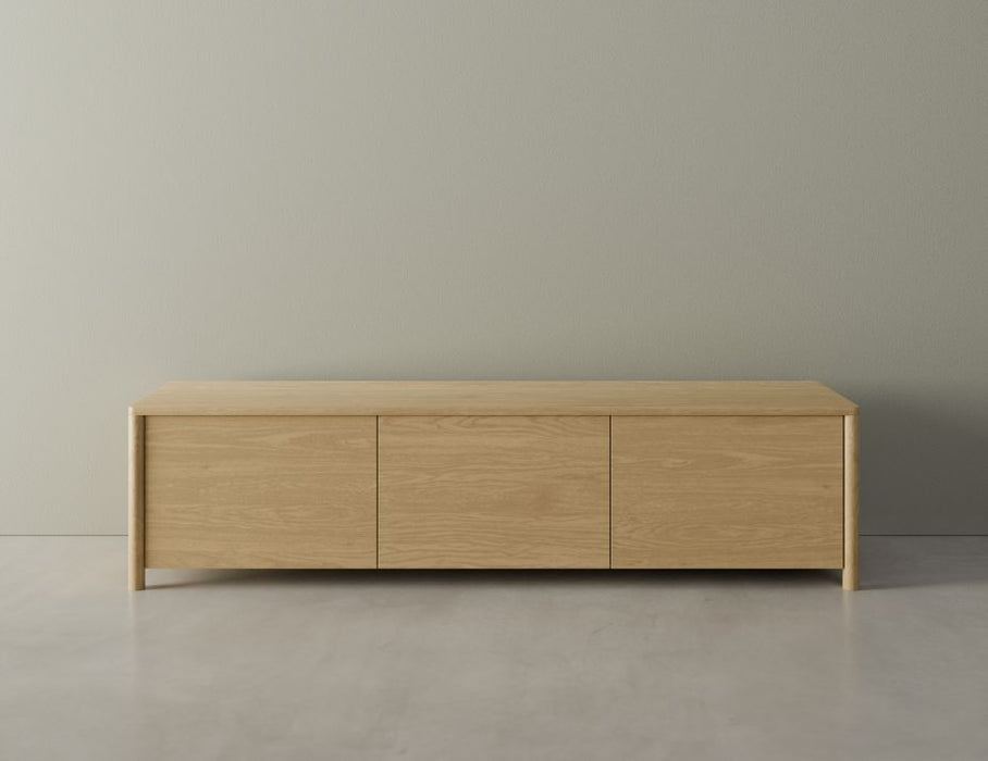 Nordica TV Unit - Solid Oak - 180cm