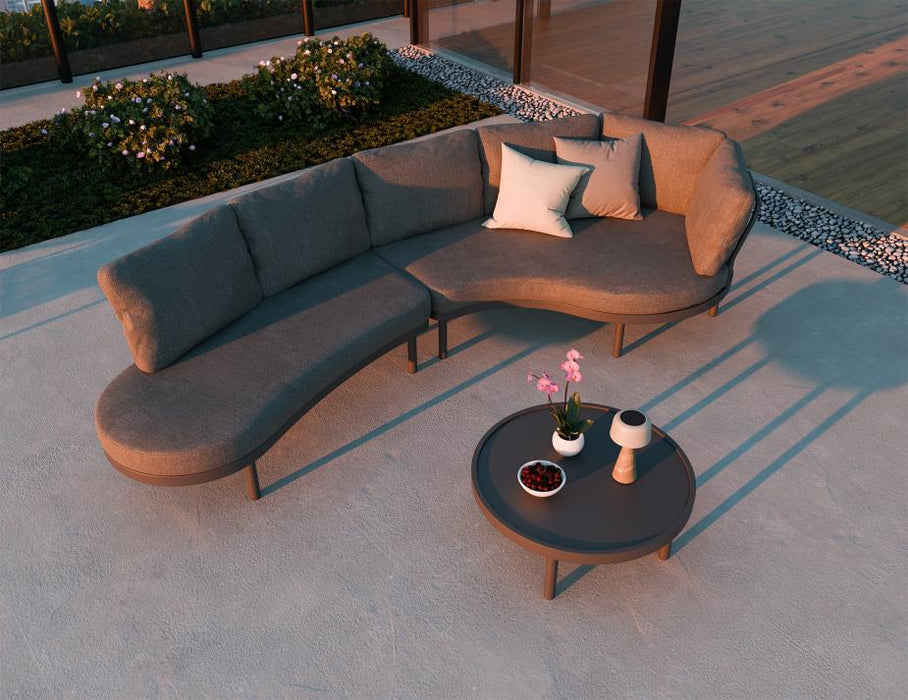 Aluna Coffee Table - Charcoal - Outdoor