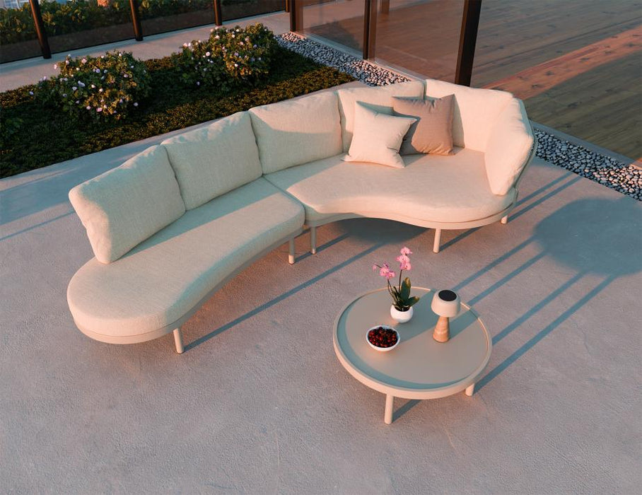 Aluna Coffee Table - Latte - Outdoor
