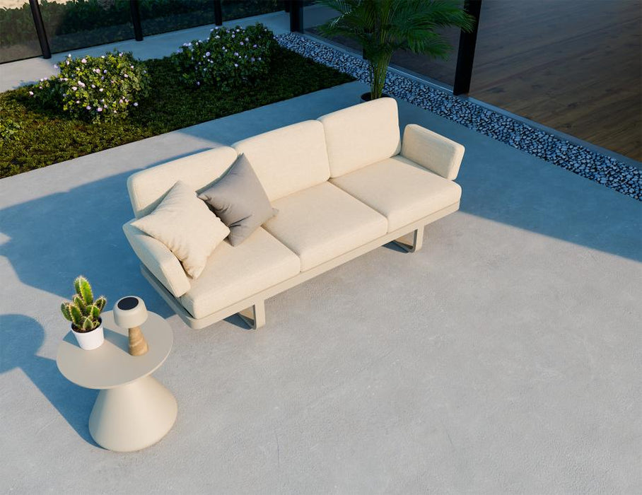 Delmar Config A - Outdoor - Latte - Husk Cushions