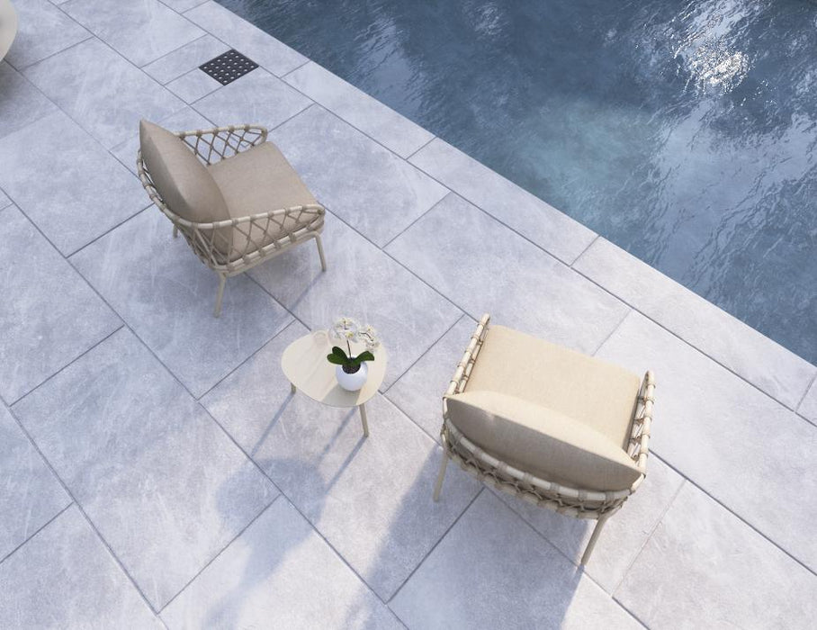 Kara Lounge Chair - Outdoor - Single - Latte