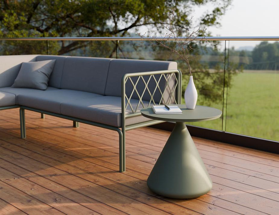 Kora Side Table - Outdoor - Eucalyptus Green