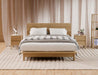 Nordica Bed Frame - Solid Oak, King