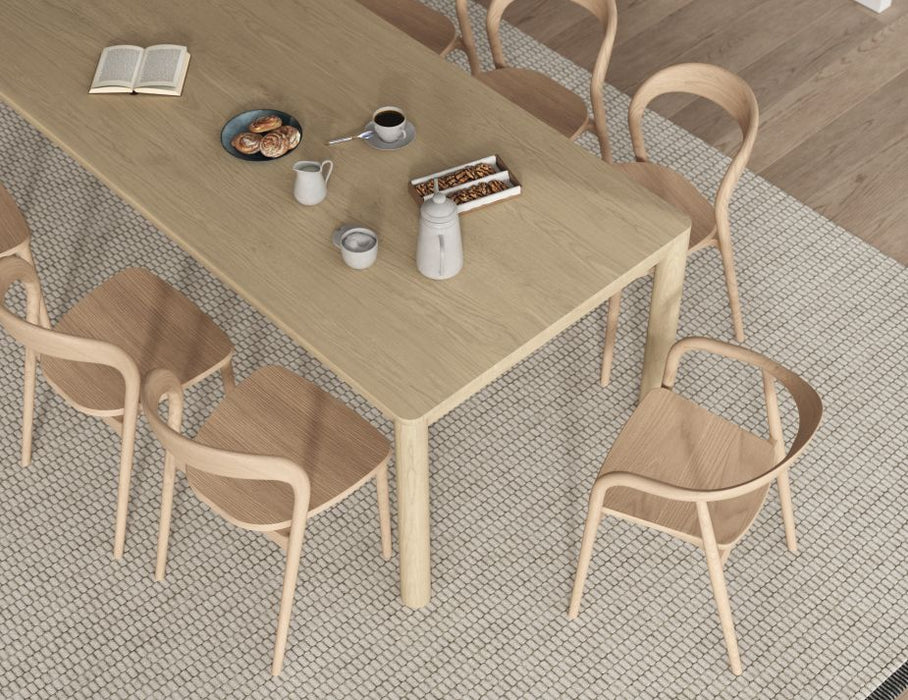 Nordica Dining Table - Solid Oak - 240 x 100cm