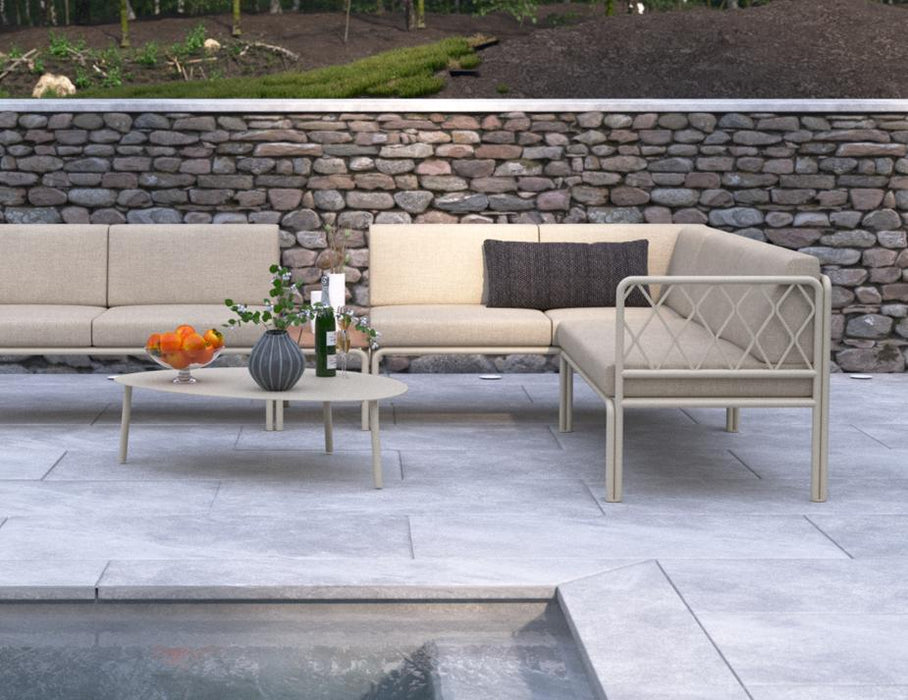 Seville Config B Corner Sofa - Latte - Outdoor