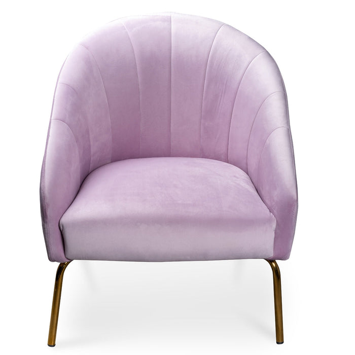 CLC2396-ML Armchair - Blush Velvet