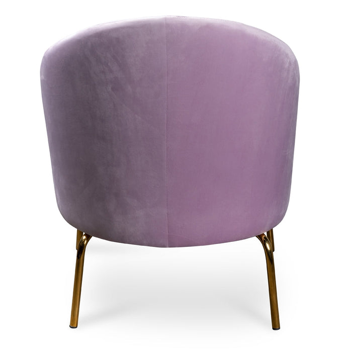 CLC2396-ML Armchair - Blush Velvet