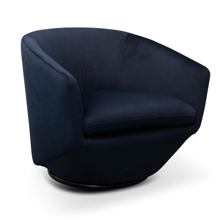 CLC2534-KSO Lounge Chair - Navy Velvet