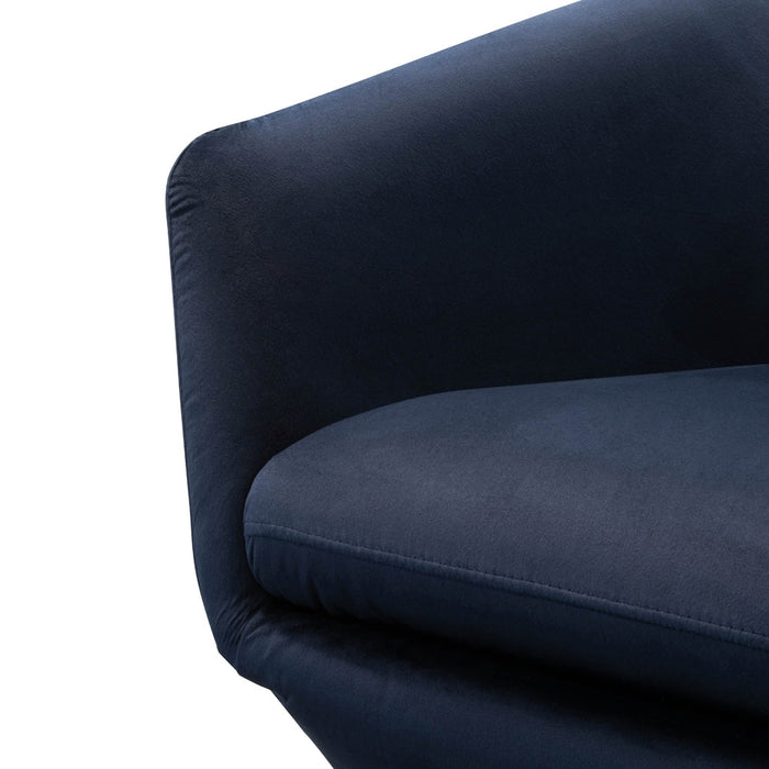 CLC2534-KSO Lounge Chair - Navy Velvet