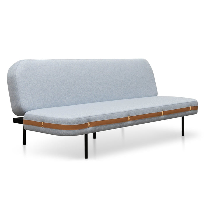 CLC2600-NIS 3 Seater Sofa Bed - Light Blue