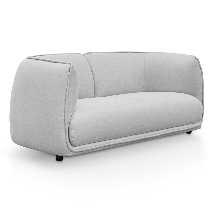 CLC6092-KSO 2 Seater Fabric Sofa - Light Texture Grey