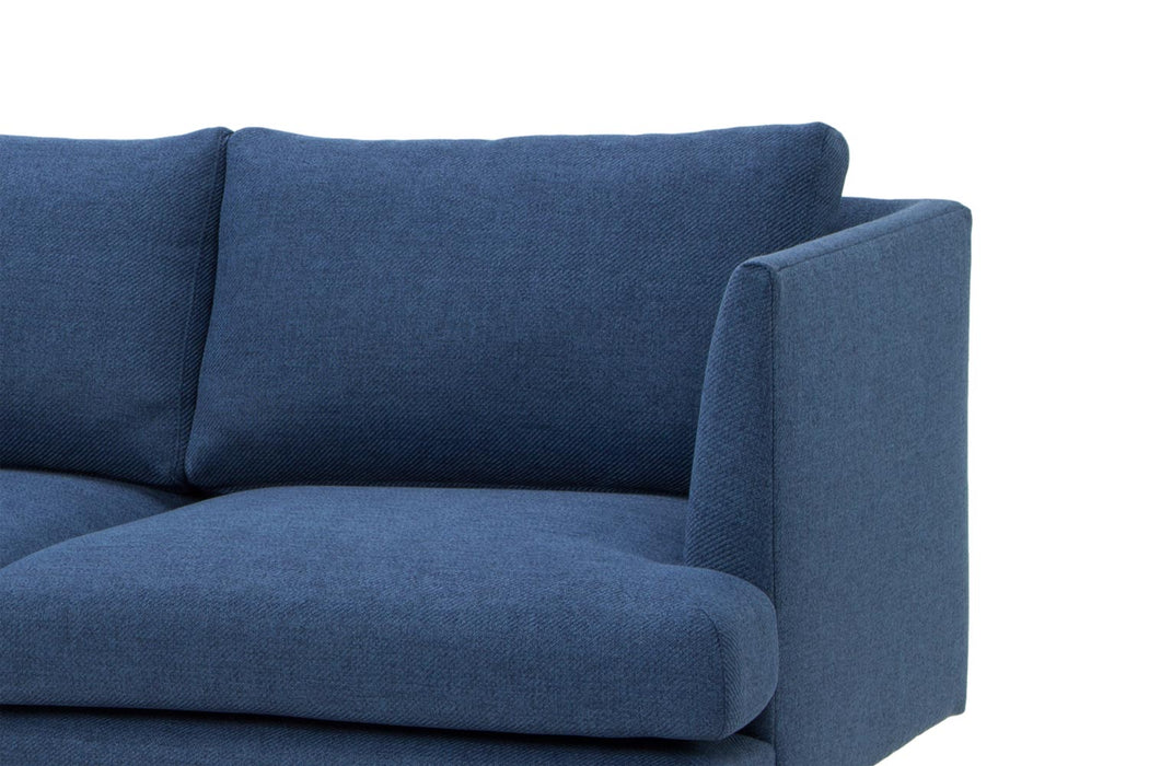 CLC762 3 Seater Fabric Sofa - Navy