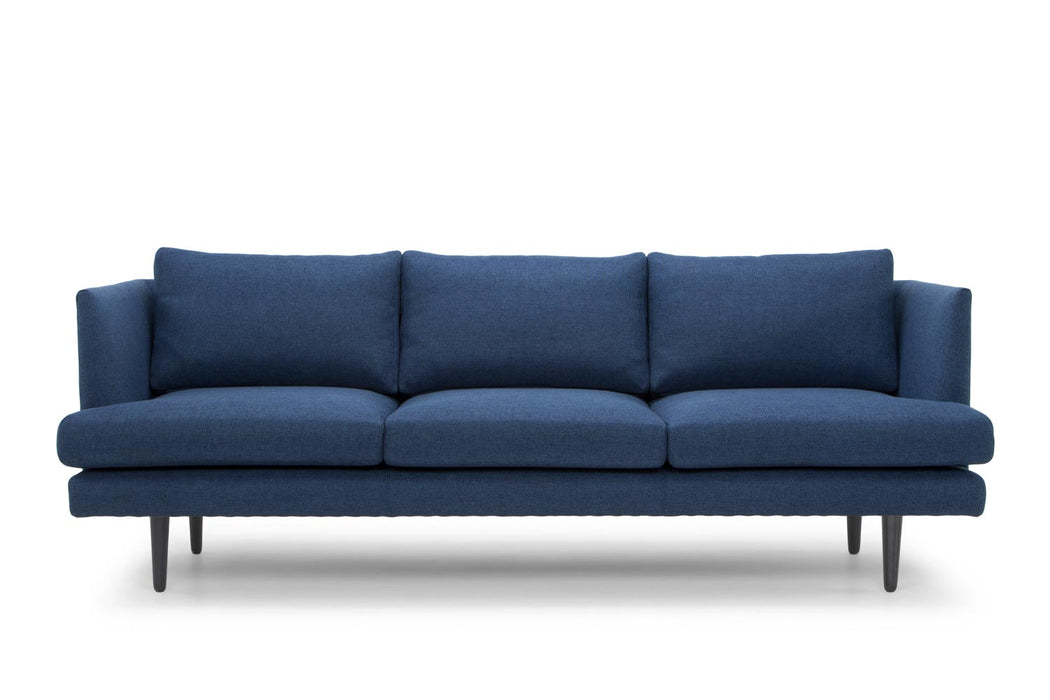 CLC762 3 Seater Fabric Sofa - Navy