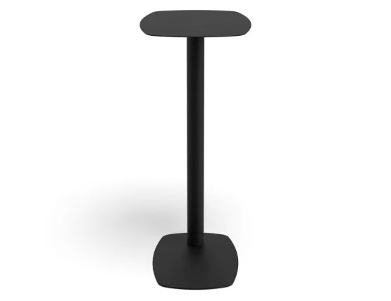 Ledge Side Table - Large - Black, Wood, 42cm W