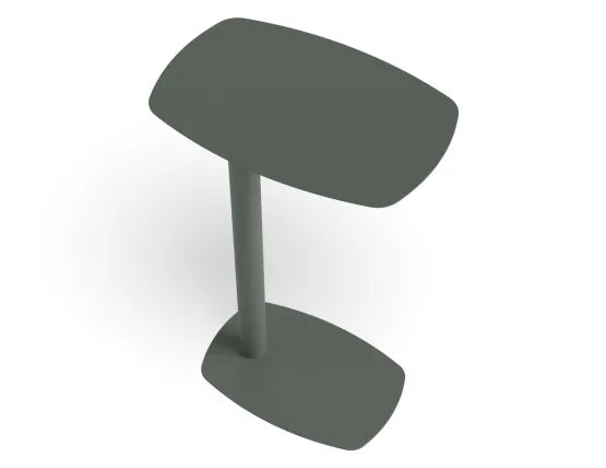 Ledge Side Table - Large - Wild Green, Wood, 42cm W