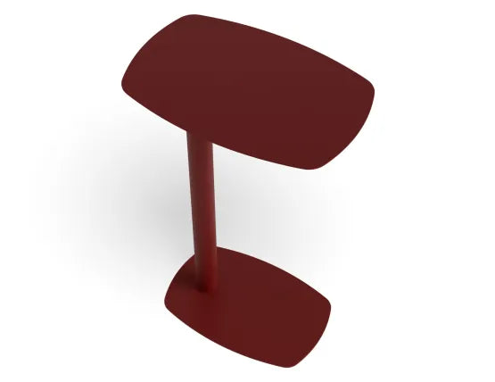 Ledge Side Table - Large - Berry Blush, Wood, 42cm W