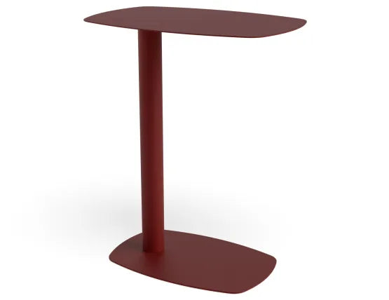 Ledge Side Table - Small - Berry Blush, Wood, 42cm W