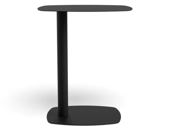 Ledge Side Table - Small - Black, Wood, 42cm W