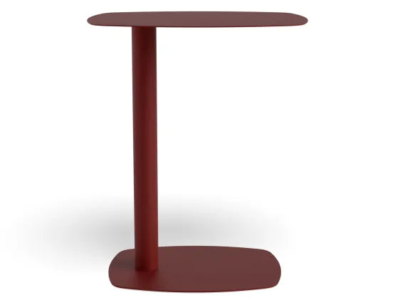 Ledge Side Table - Small - Berry Blush, Wood, 42cm W