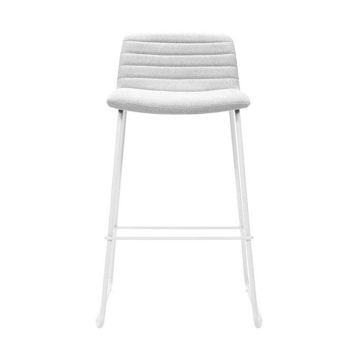 Pixel 630 Stool - Light Grey/White