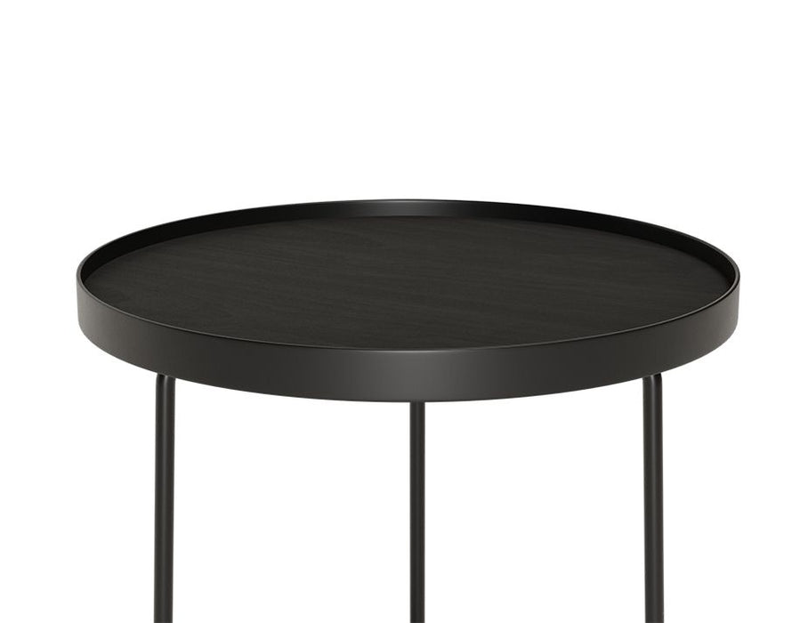 Alora Side Table - Black - Black